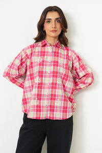 Stitched 1 Piece Embroidered Yarn Dyed Top