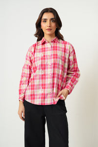 Stitched 1 Piece Embroidered Yarn Dyed Top