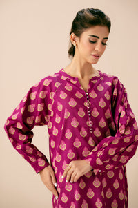 PRINTED SHIRT BOTTOM SUIT