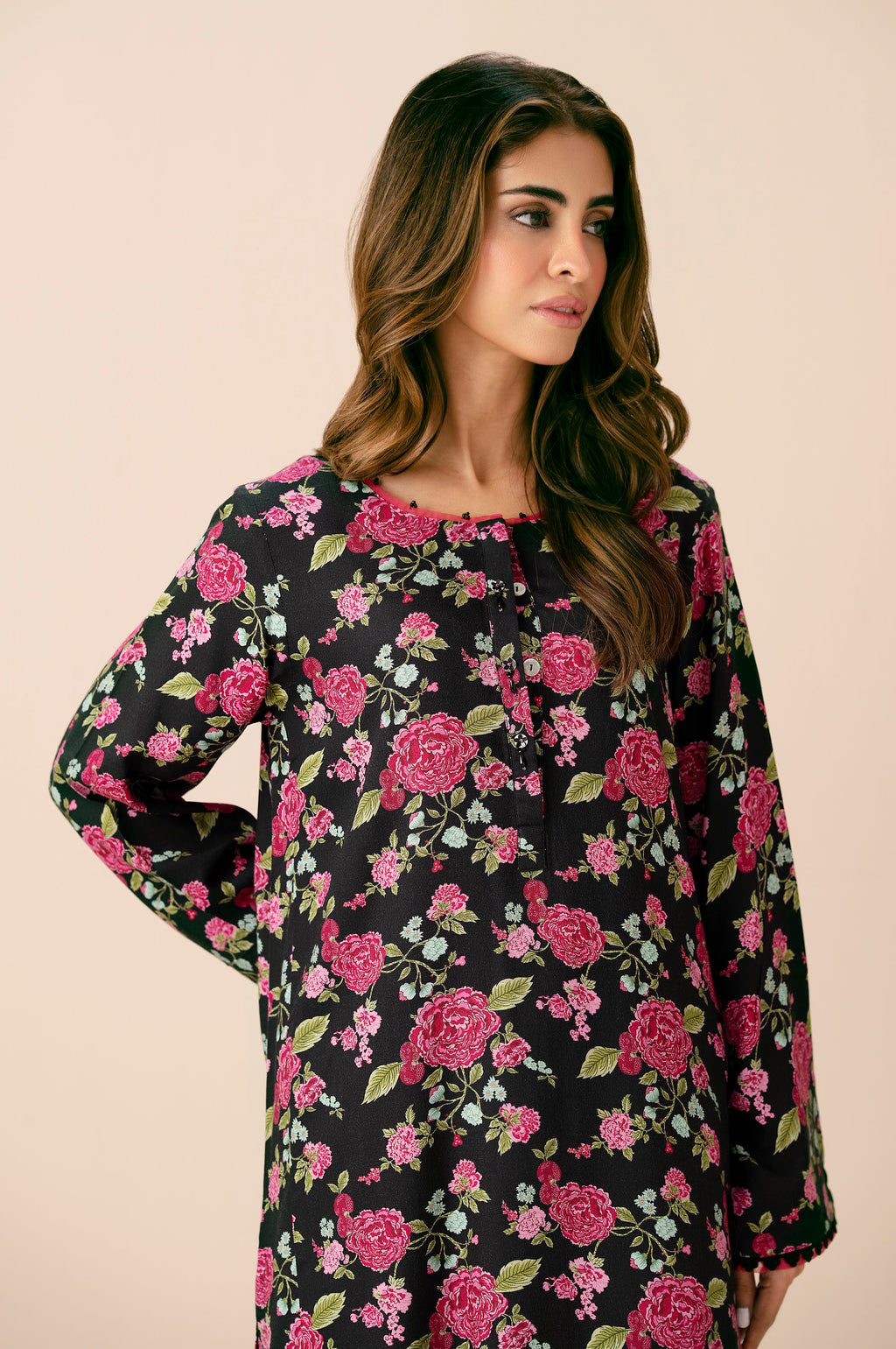 PRINTED SHIRT BOTTOM SUIT