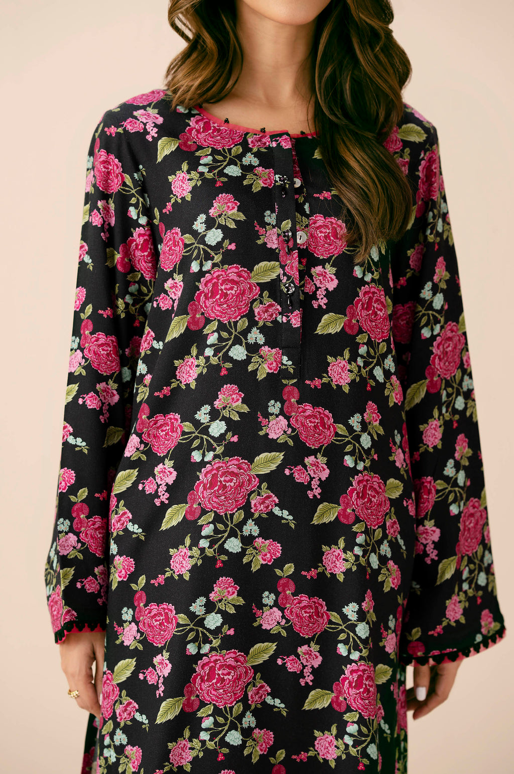 PRINTED SHIRT BOTTOM SUIT