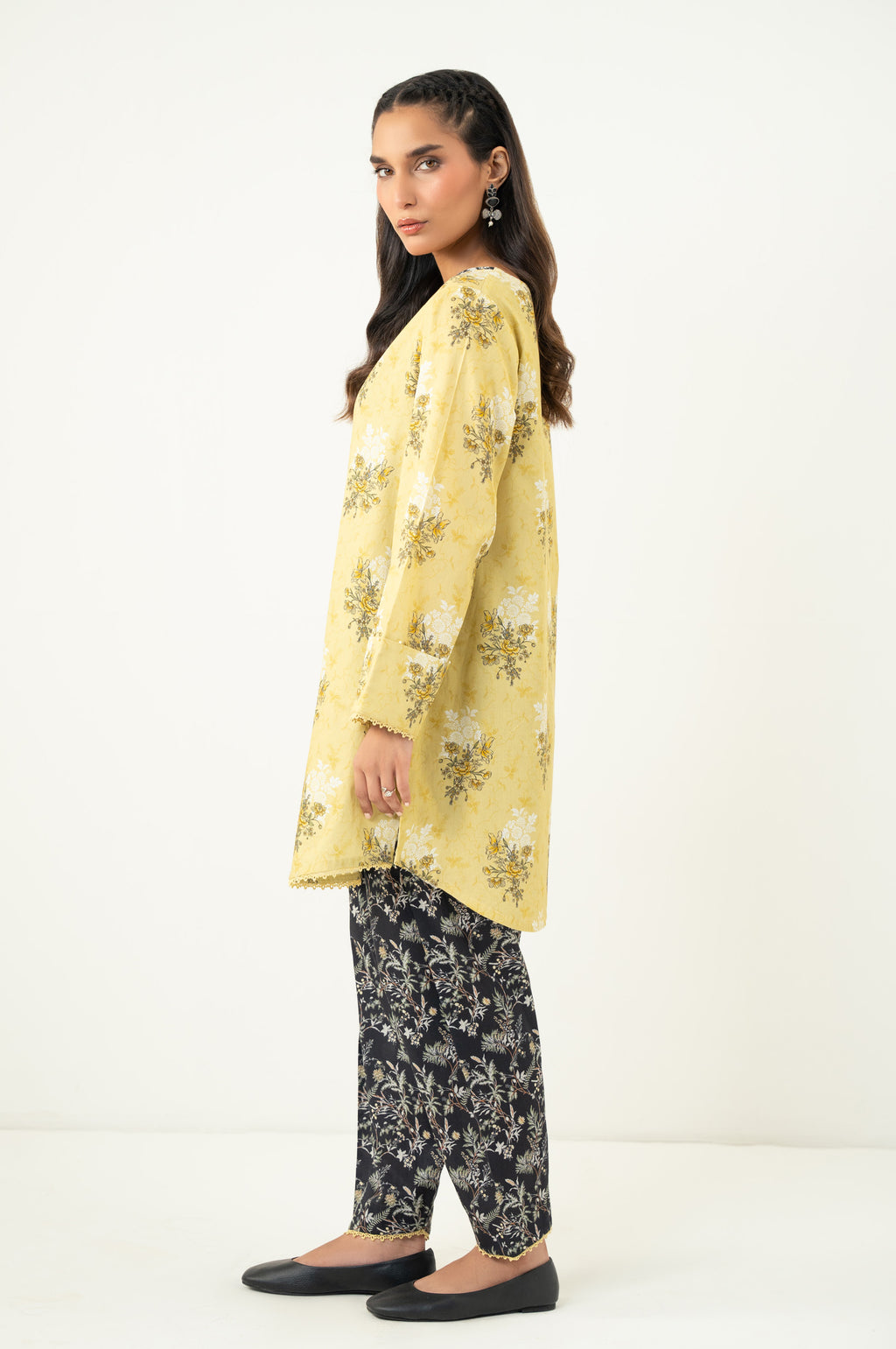 PRINTED SHIRT BOTTOM SUIT