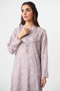 Stitched 2 Piece Printed Cotton Linen Viscose Suit