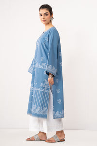 Stitched 2 Piece Paste Printed Both Side Slub Suit