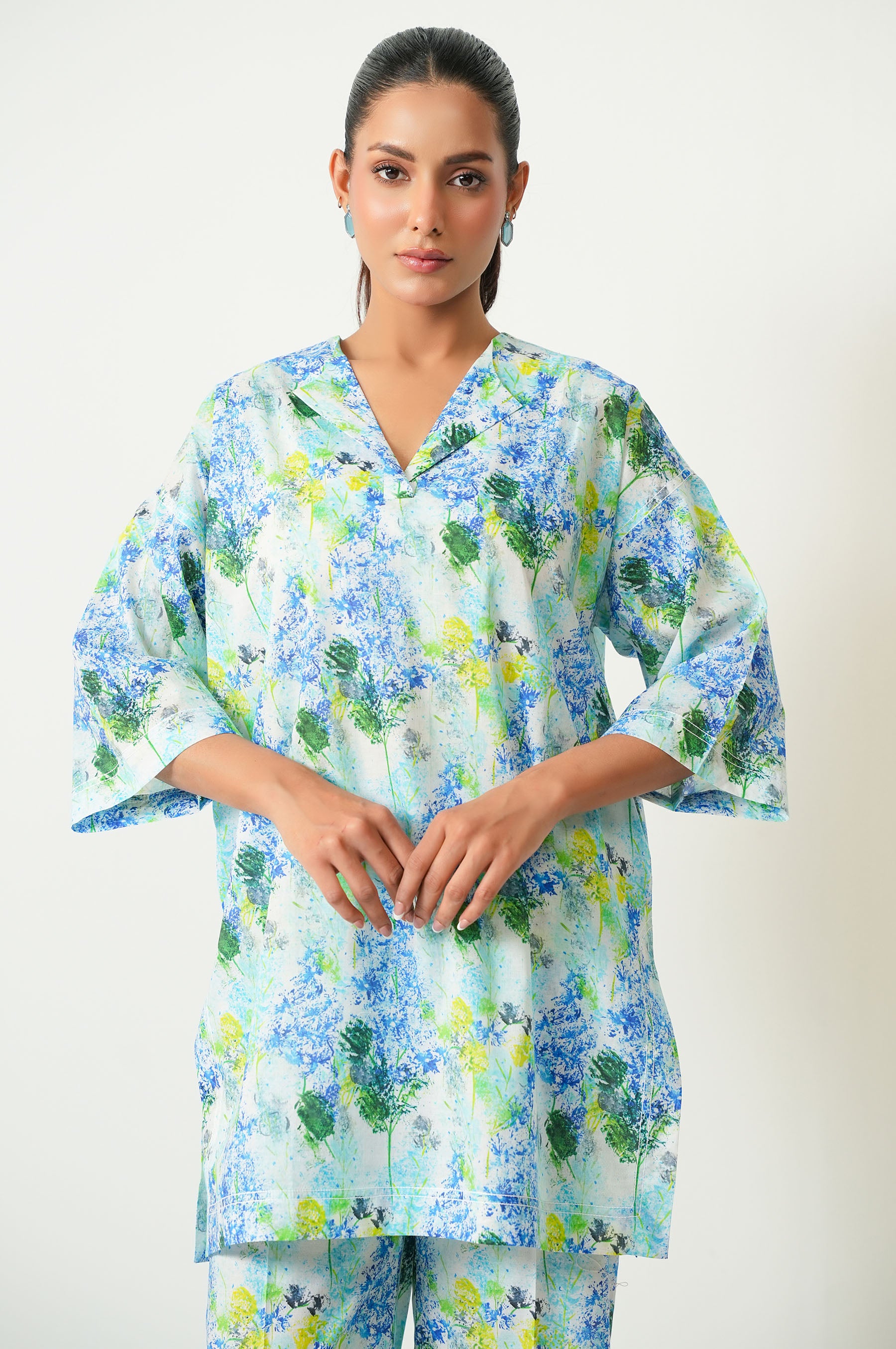 Stitched 2 Piece Digital Printed Lawn Suit