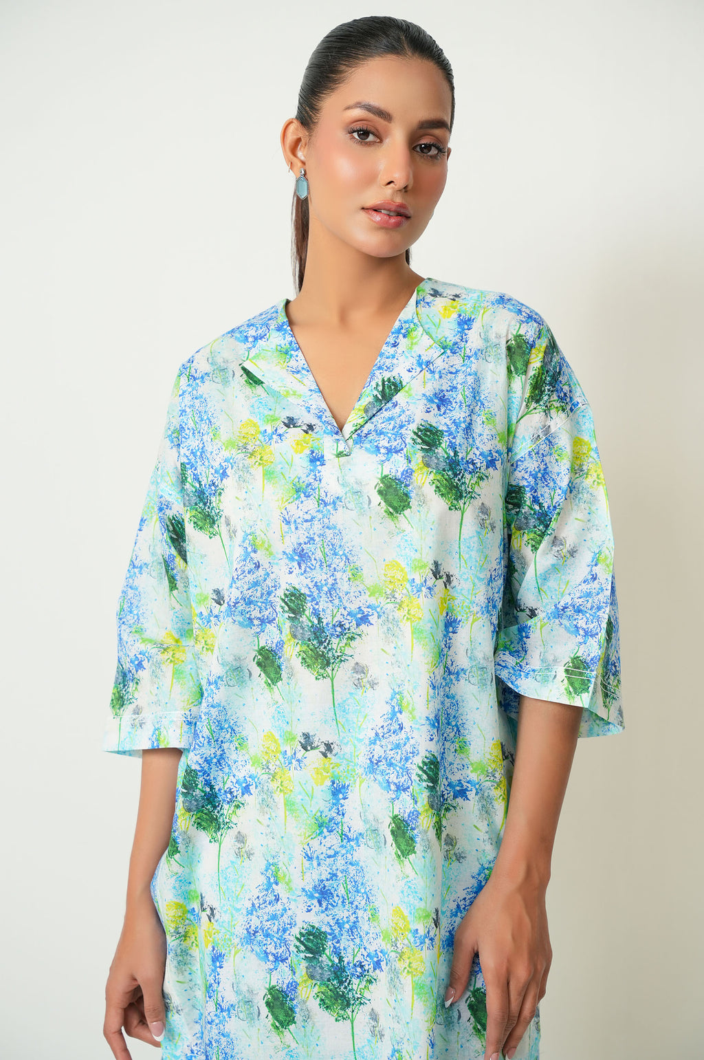 Stitched 2 Piece Digital Printed Lawn Suit