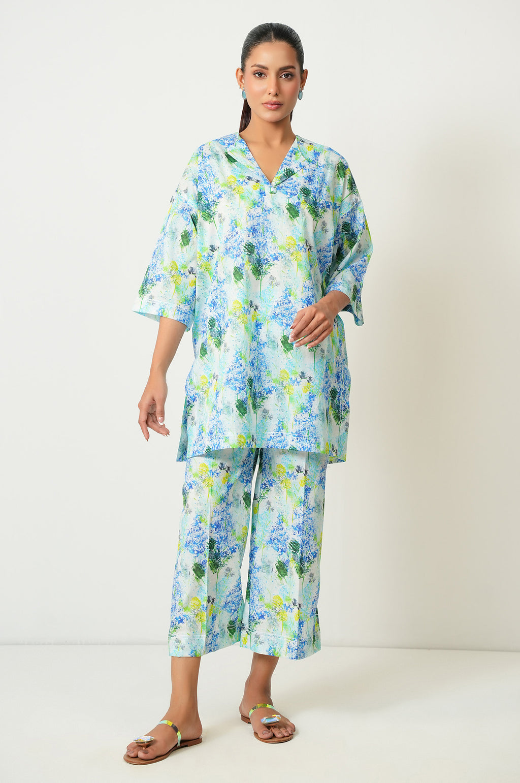 Stitched 2 Piece Digital Printed Lawn Suit