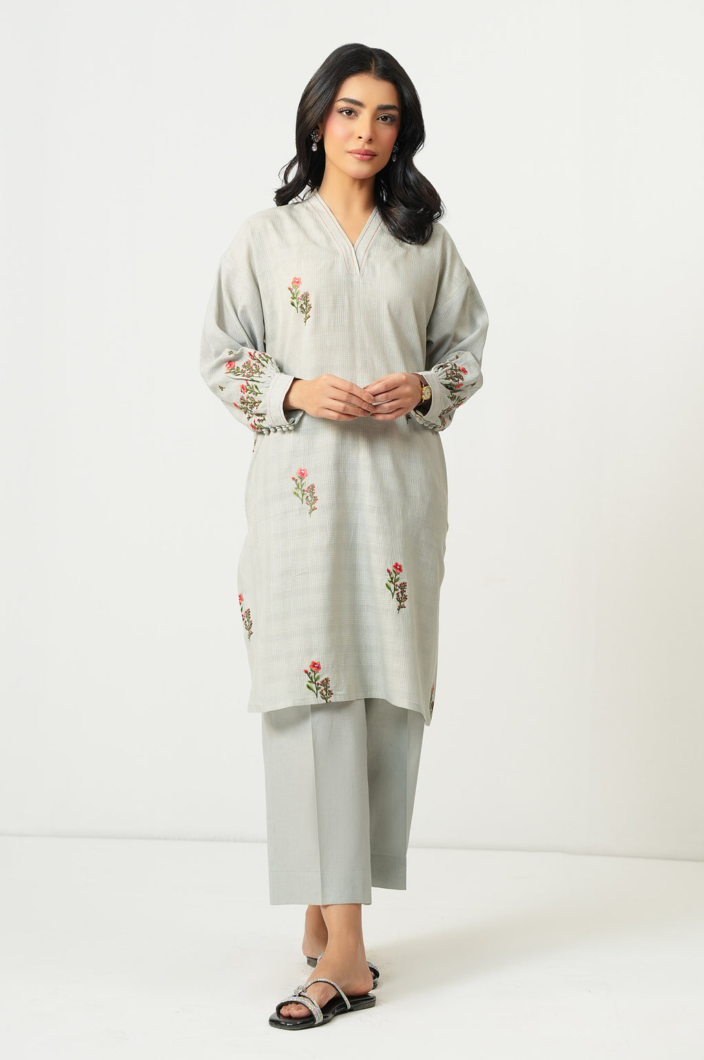EMBROIDERED SUIT