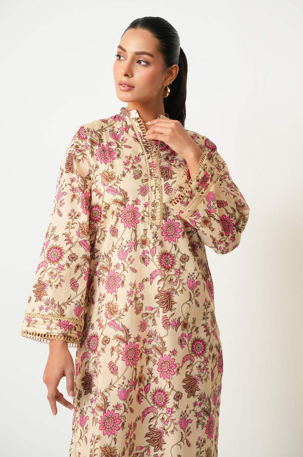 Stitched 2 Piece Digital Printed Lawn Suit