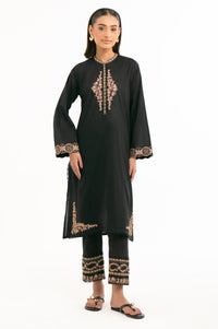 STITCHED DYED EMBROIDERED SUIT