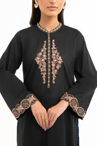 STITCHED DYED EMBROIDERED SUIT