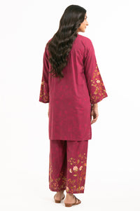 STITCHED PRINTED SHIRT BOTTOM
