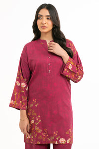 STITCHED PRINTED SHIRT BOTTOM