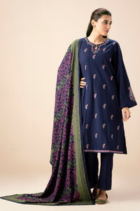 DYED EMBROIDERED SUIT