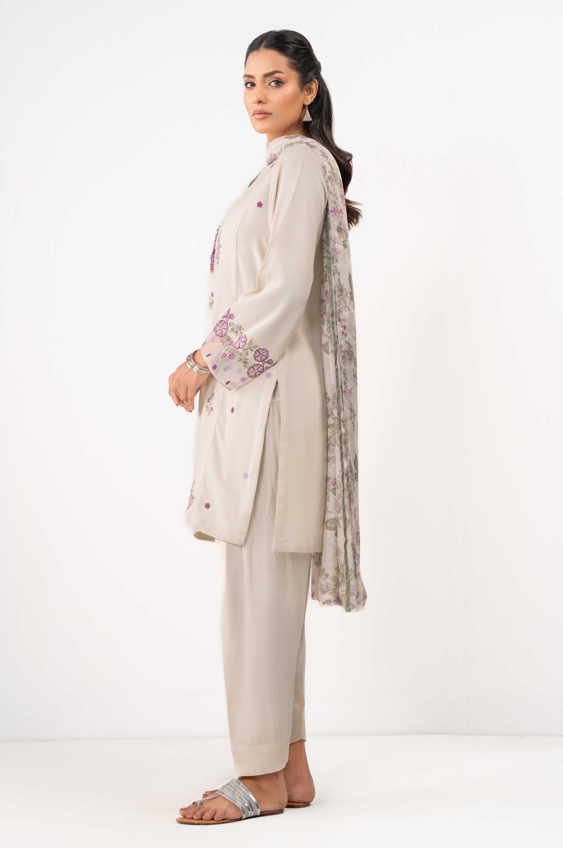 DYED STITCHED COTTON SATIN BOTTOM (FACTORY E-OUTLET)