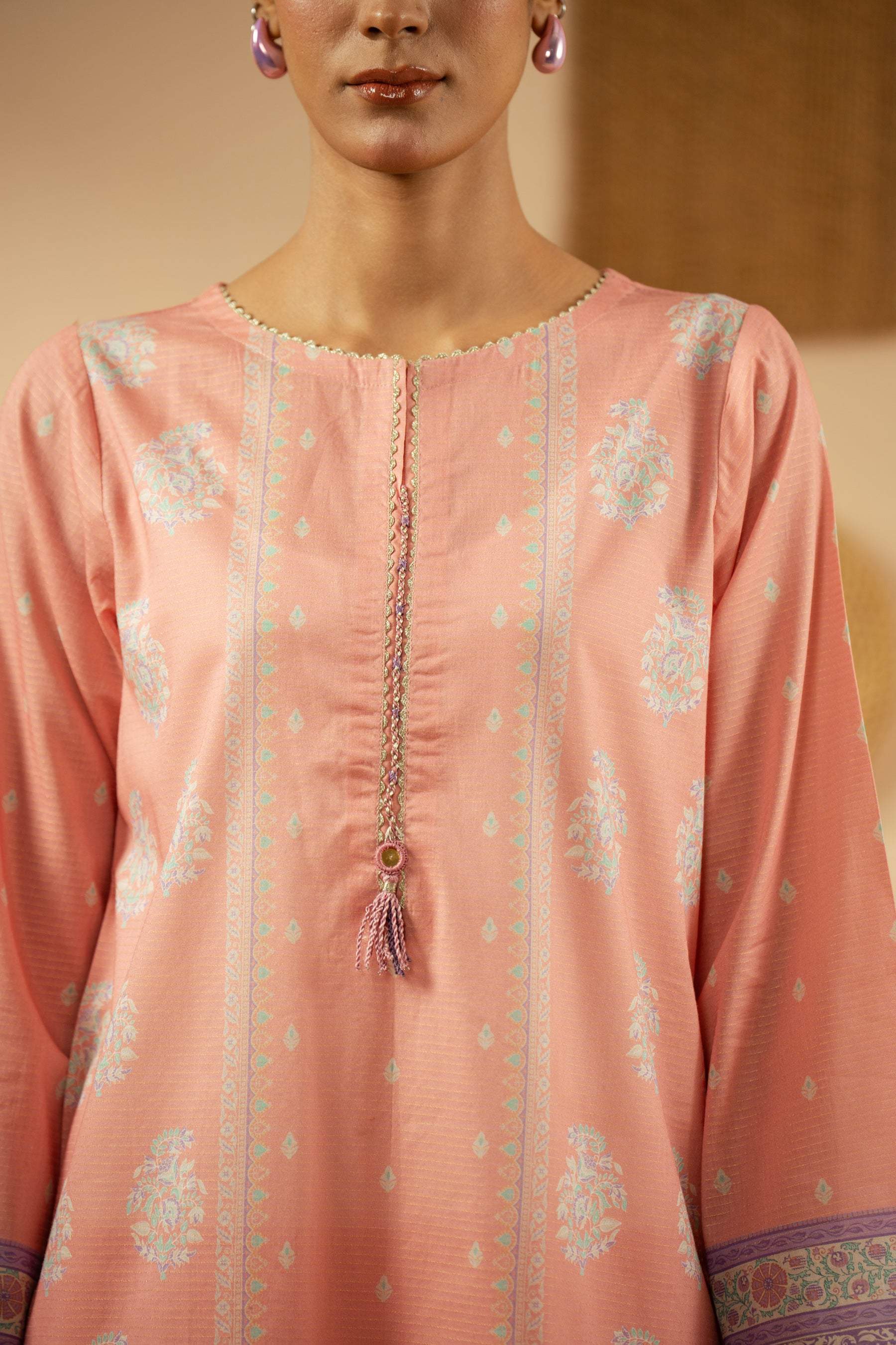 PRINTED MYSURI LAWN STITCHED 3 PIECE SUIT