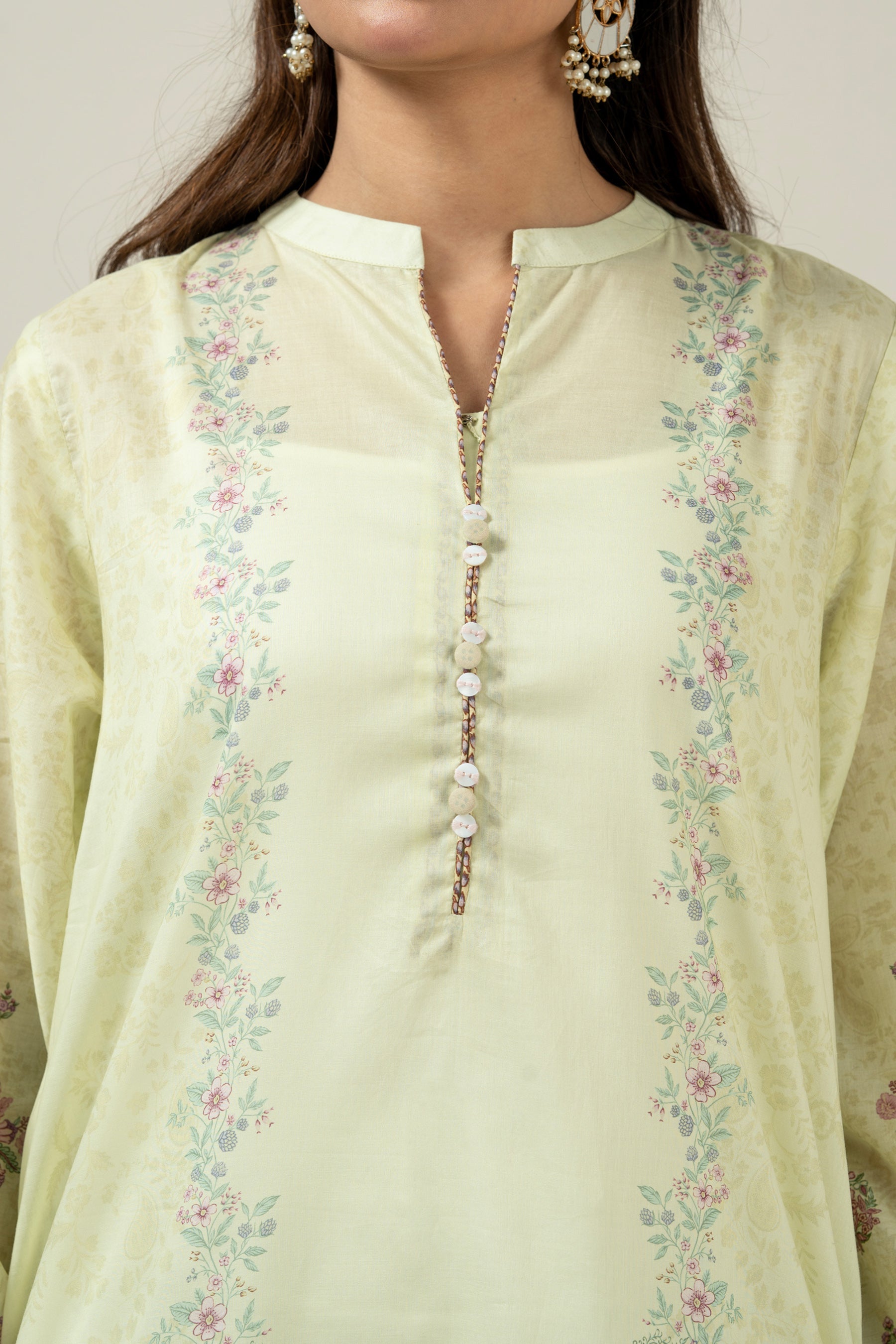 PRINTED LAWN STITCHED 3 PIECE SUIT