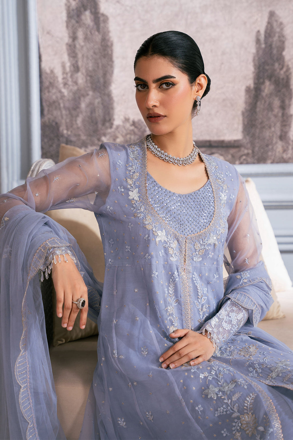 EMBROIDERED SUIT