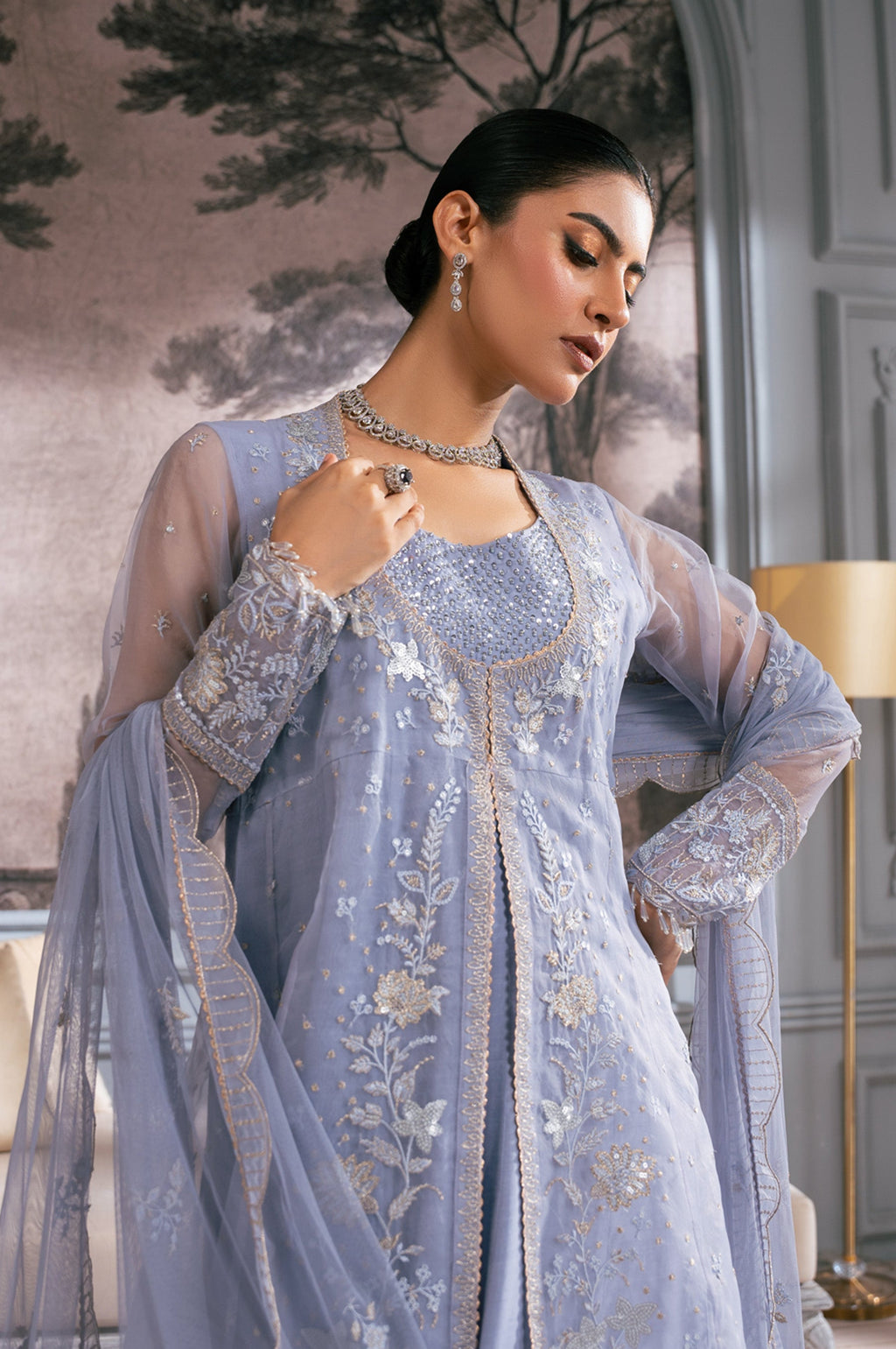 EMBROIDERED SUIT