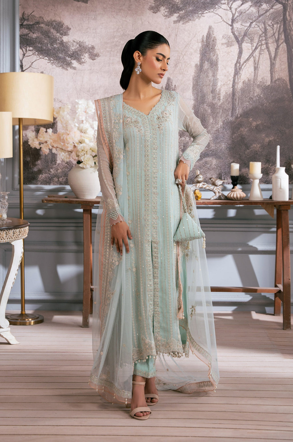EMBROIDERED SUIT