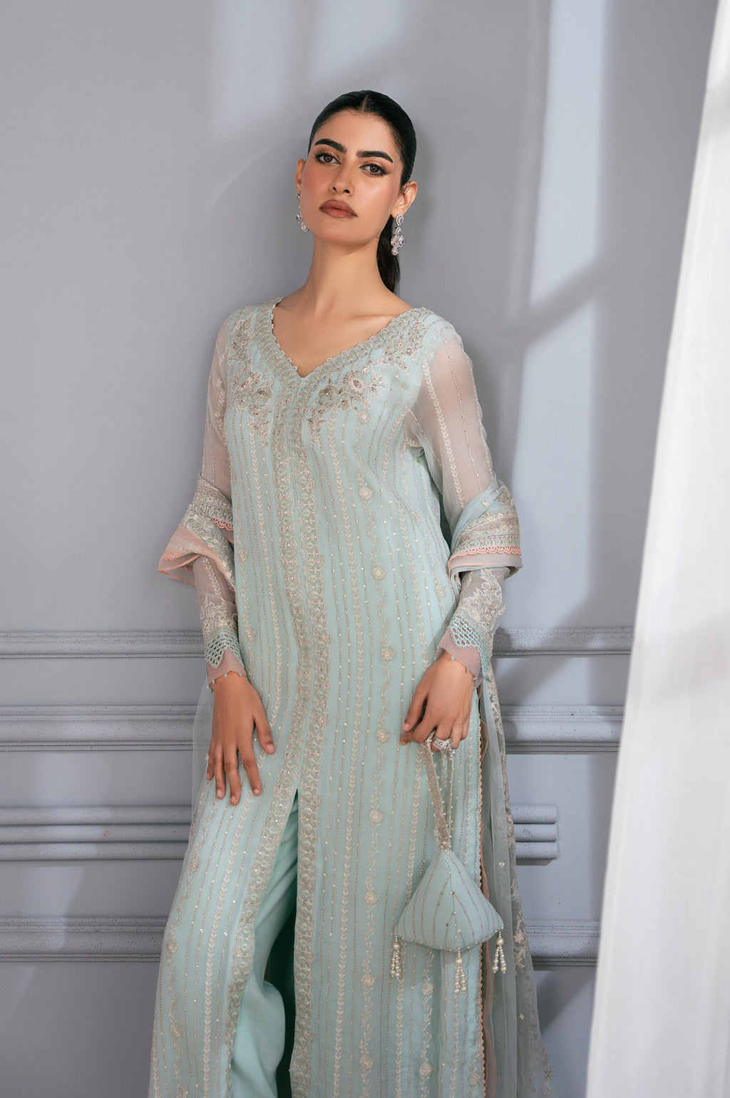 EMBROIDERED SUIT