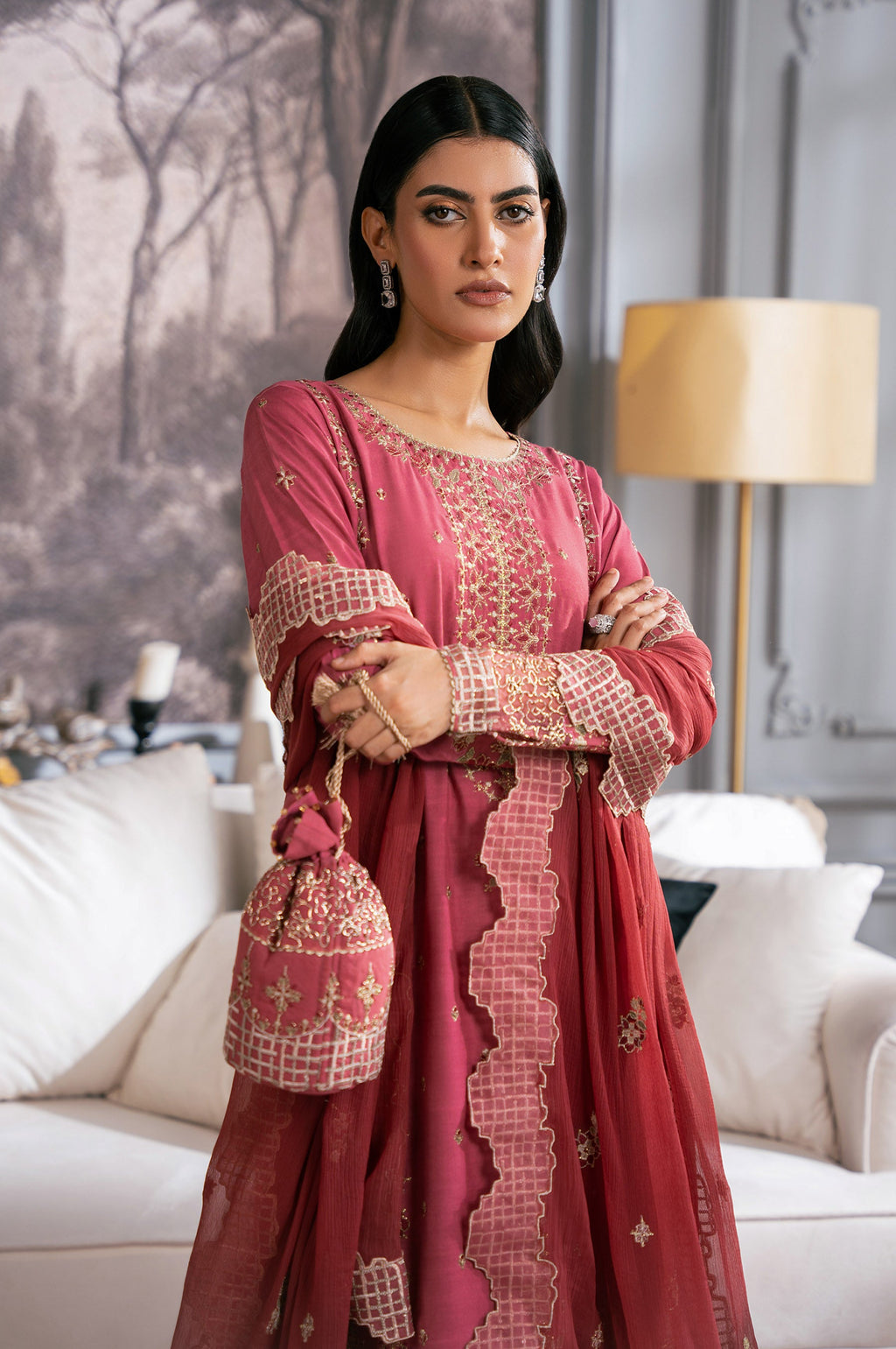 EMBROIDERED SUIT