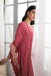 UNSTITCHED EMBROIDERED SUIT