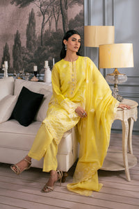 UNSTITCHED EMBROIDERED SUIT
