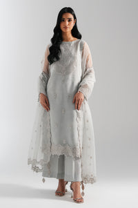 UNSTITCHED EMBROIDERED SUIT
