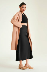 Cardigan Style Sweater - Camel