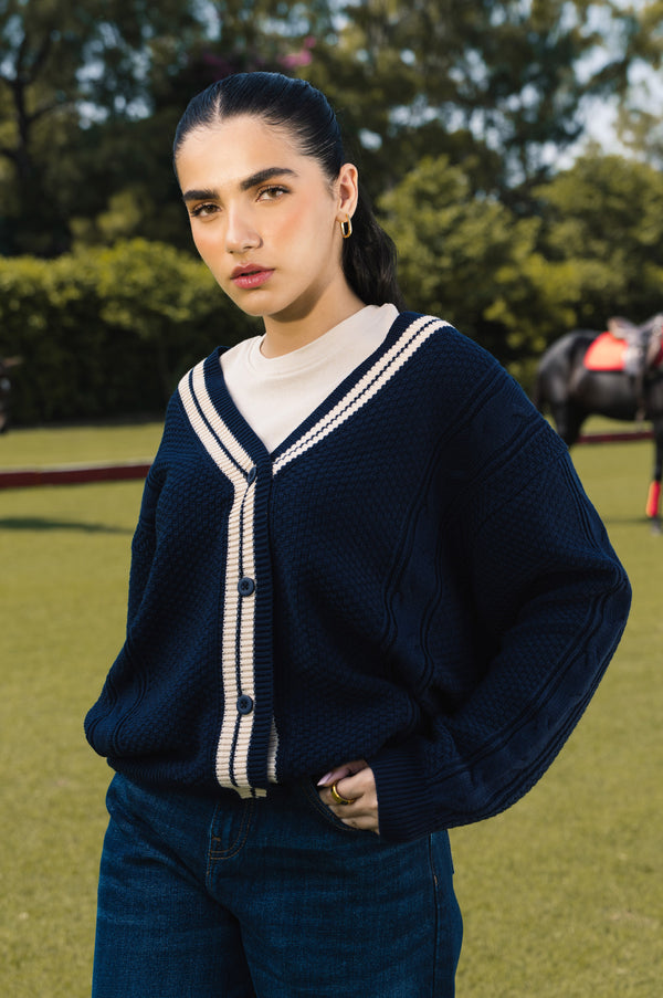 Button Down Sweater