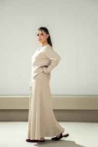 STYLIZED PULLOVER SWEATER