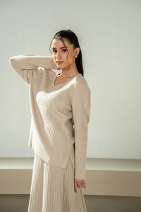 STYLIZED PULLOVER SWEATER