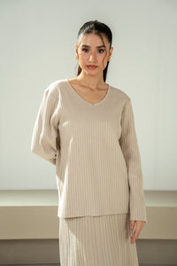 STYLIZED PULLOVER SWEATER