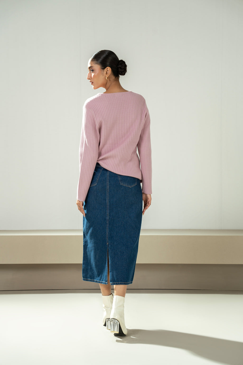 STYLIZED PULLOVER SWEATER