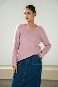 STYLIZED PULLOVER SWEATER