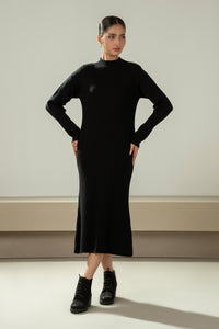 STYLIZED YARN DYED DRESS