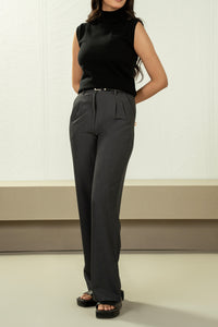 STYLIZED TURTLE NECK PULLOVER