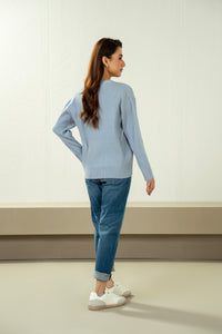 STYLIZED BUTTON DOWN CARDIGAN