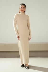 STYLIZED YARN DYED DRESS