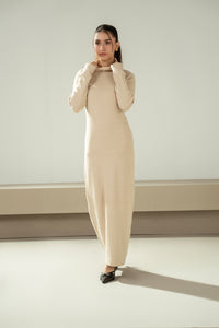 STYLIZED YARN DYED DRESS