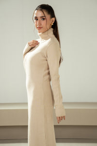 STYLIZED YARN DYED DRESS