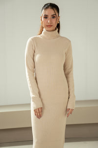 STYLIZED YARN DYED DRESS