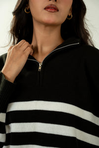 STYLIZED PULLOVER SWEATER