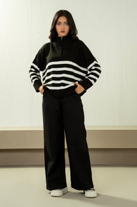 STYLIZED PULLOVER SWEATER