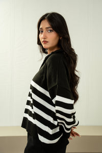 STYLIZED PULLOVER SWEATER