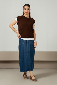 STYLIZED PULLOVER SWEATER