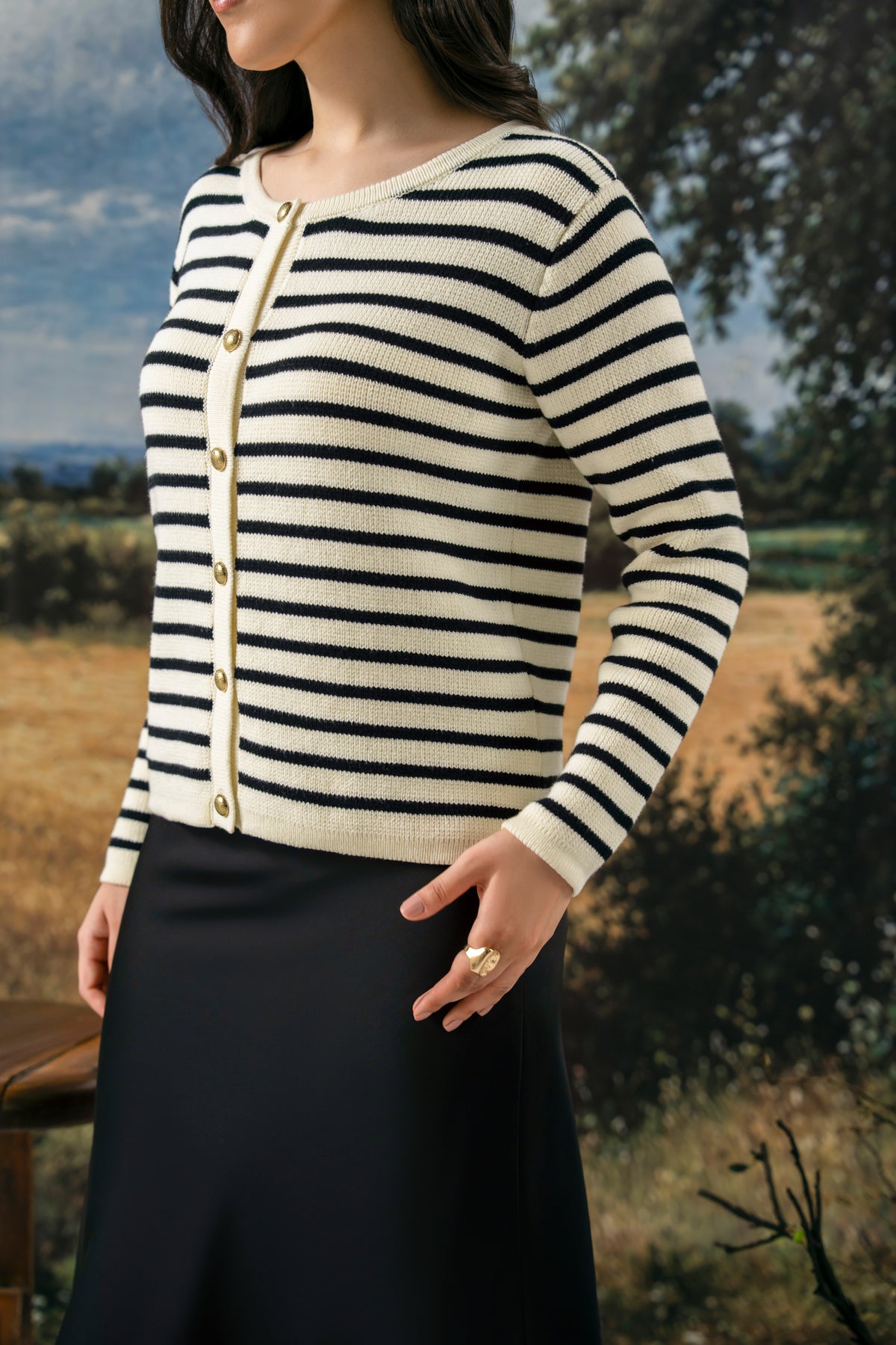 Button Down Sweater