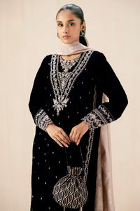EMBROIDERED VELVET SUIT