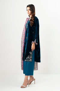 EMBROIDERED VELVET SUIT